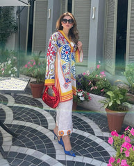 Mavra Khaddar Digital printed 2 pc