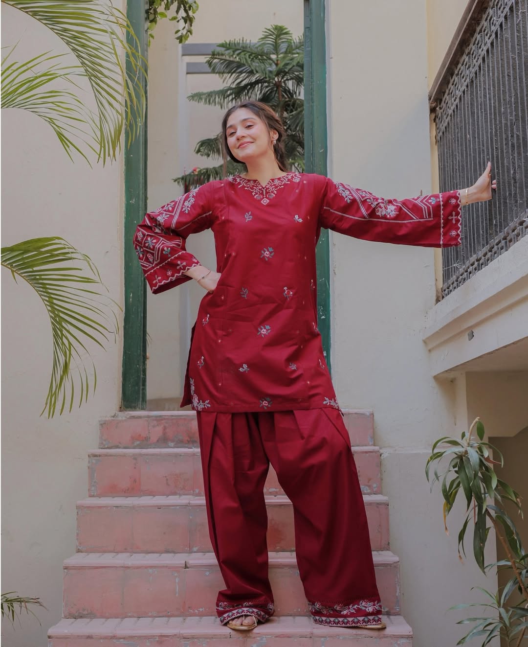 Dua Embroidery 2pc