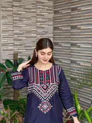 Sindhi V1 Embroidery 2Pc