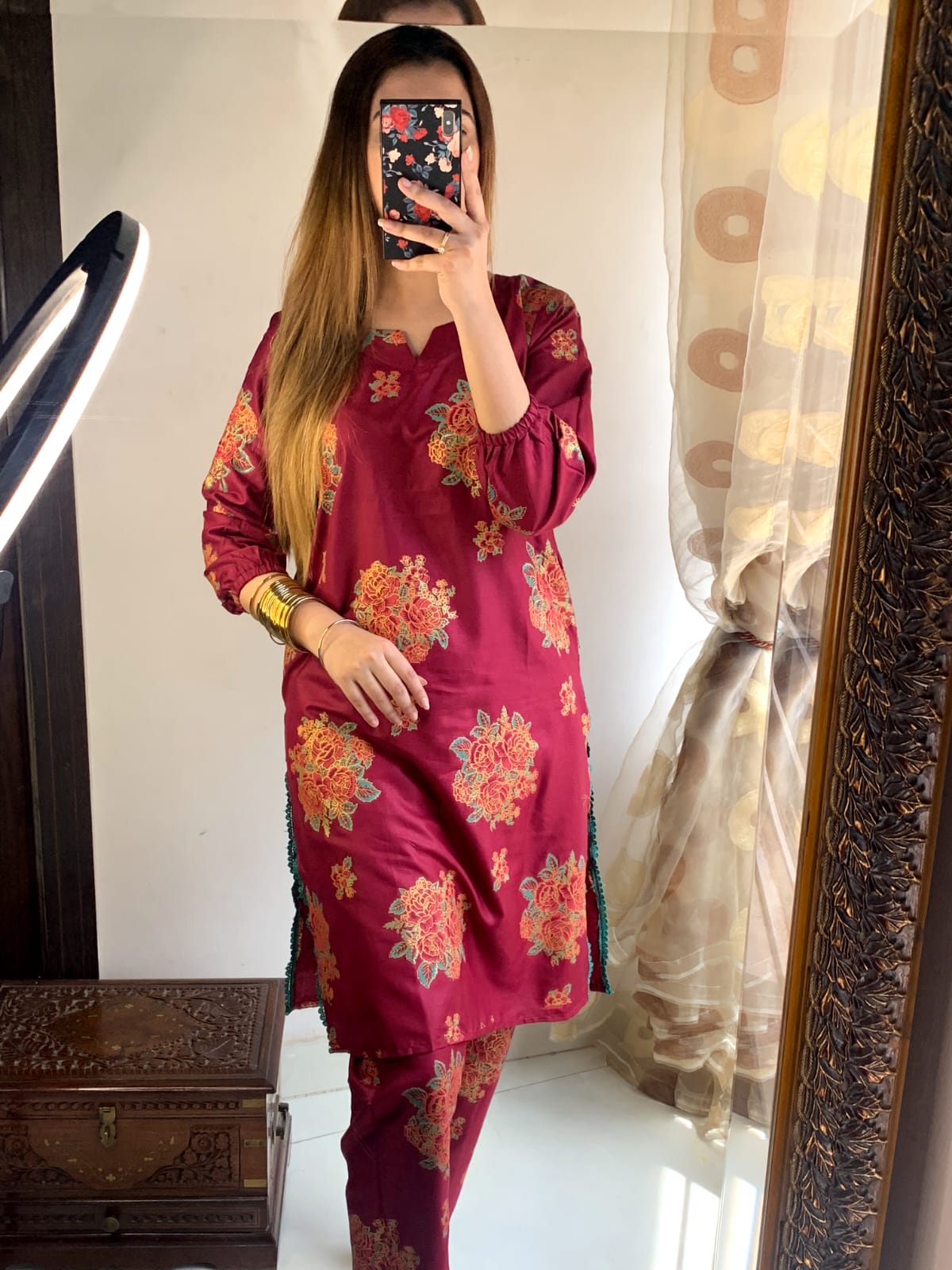 Ghulab Design 2pc